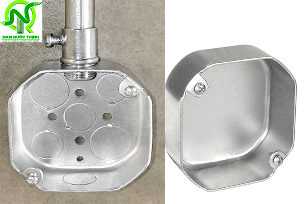 hộp bát giác âm tường chất lượng