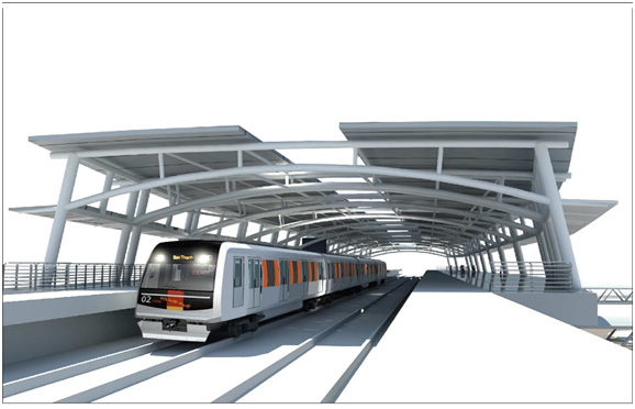 tuyến đường Metro - Suối Tiên