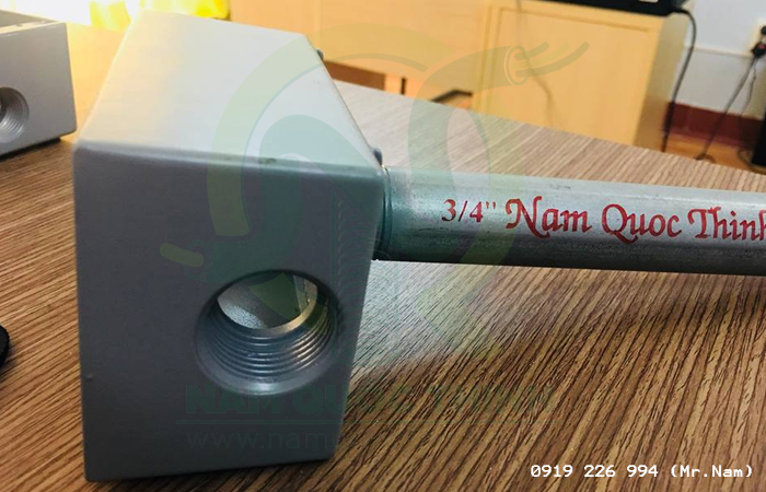 Hộp công tắc nổi đơn 3/4 " mang tính ứng dụng cao
